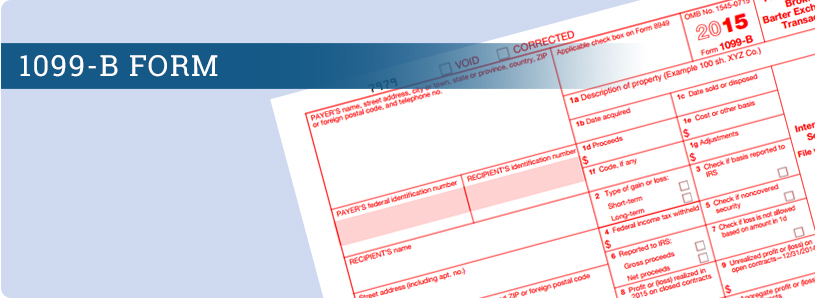 1099-B Form